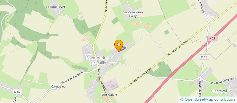 localisation de l'entreprise SCI DEMEULES  SAINT-ANDRE-SUR-CAILLY