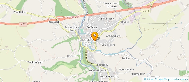 localisation de l'entreprise SCI DEMEURE DES VALLEE MAITRES PAPETIERS  PLOUNEVEZ-MOEDEC