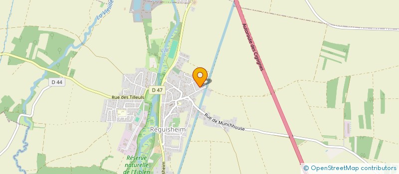 localisation de l'entreprise SCI DEMEURE DU PARC  REGUISHEIM