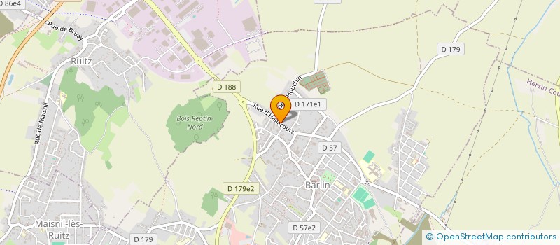 localisation de l'entreprise SCI DEMEURES 2000  RUITZ