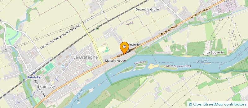 localisation de l'entreprise SCI DEMEURES & AVENIR  SAINT-AY