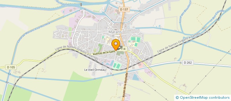 localisation de l'entreprise SCI DEMI  MARANS