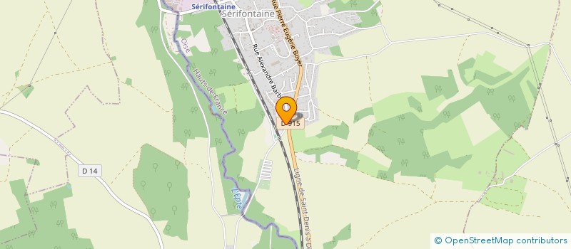 localisation de l'entreprise SCI DEMI  VILLERS-SUR-BONNIERES