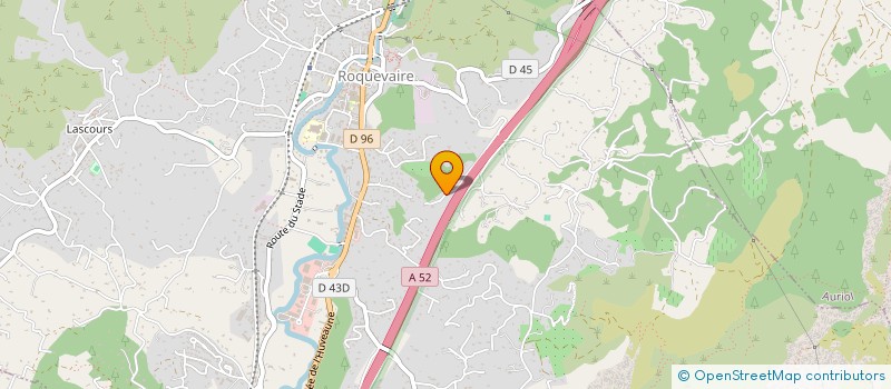 localisation de l'entreprise SCI.DEMI.ROND.BLEU  ROQUEVAIRE