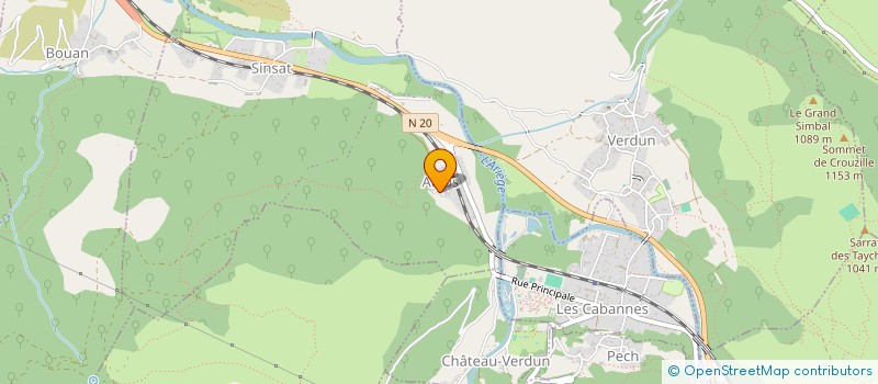 localisation de l'entreprise SCI DEMIJU à AULOS-SINSAT