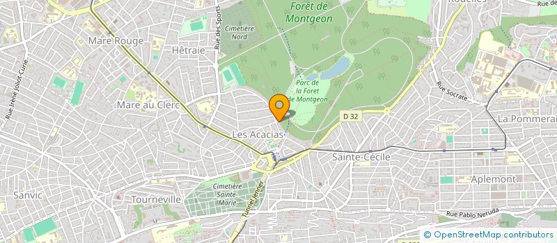 localisation de l'entreprise SCI DEMING à LE HAVRE