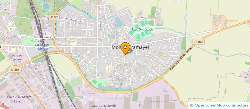localisation de l'entreprise SCI DEMIR  MOISSY-CRAMAYEL