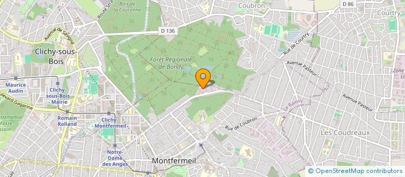 localisation de l'entreprise SCI DEMIRCI à MONTFERMEIL