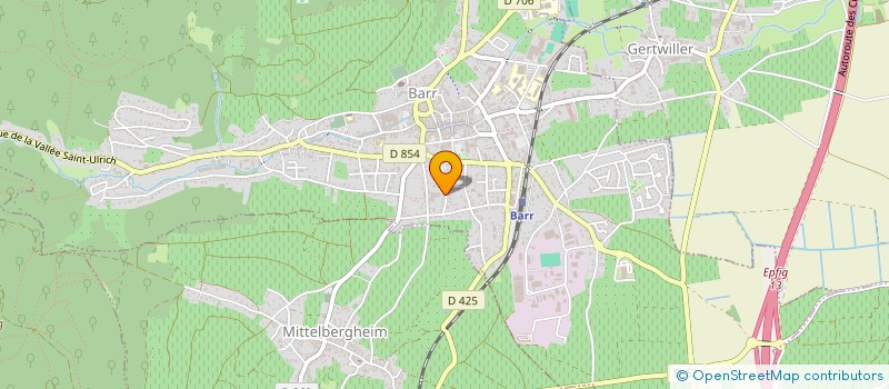 localisation de l'entreprise SCI DEMIREL  BARR