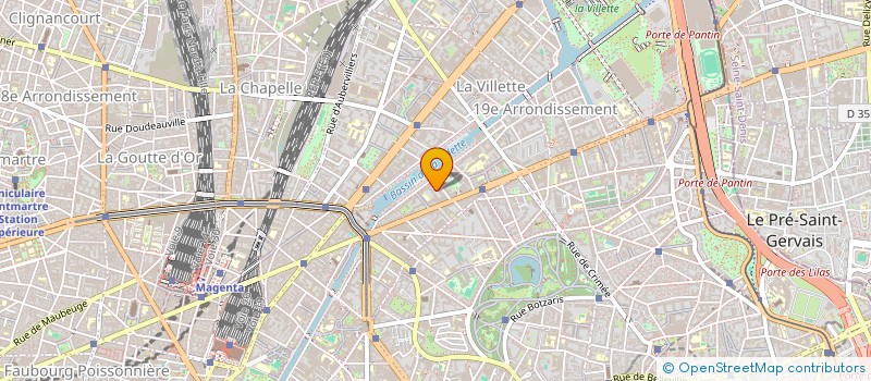 localisation de l'entreprise SCI DEMLEC  PARIS