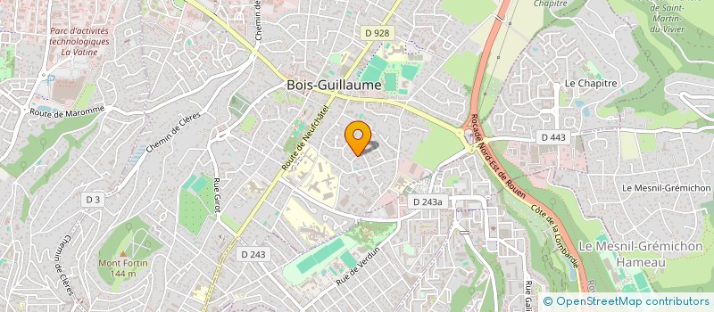 localisation de l'entreprise SCI DEMLOUE à BOIS-GUILLAUME