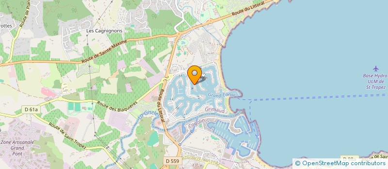 localisation de l'entreprise SCI DEMMARAL à GRIMAUD