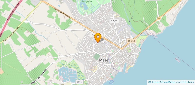 localisation de l'entreprise SCI DEMOGUE à MEZE