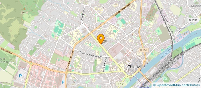 localisation de l'entreprise SCI DEMOL-MAIRE à THIONVILLE