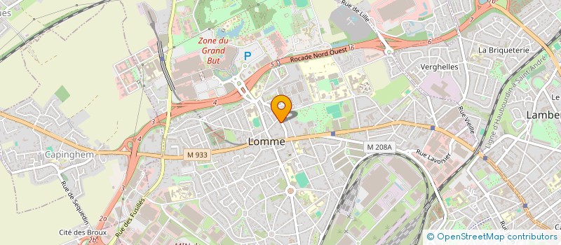 localisation de l'entreprise SCI DEMOLY à LILLE