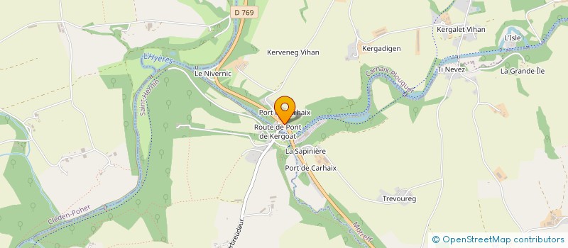 localisation de l'entreprise SCI DEMONCEAUX DE TAEYE  MOTREFF