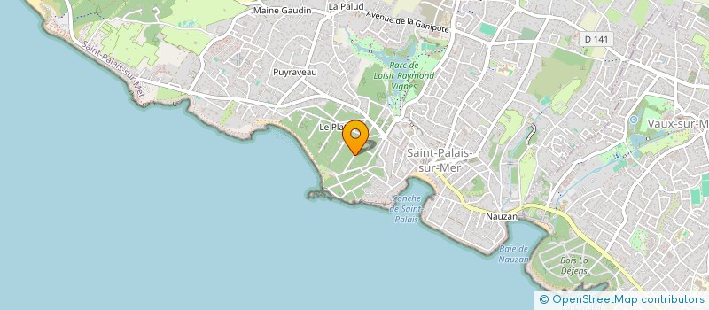 localisation de l'entreprise SCI DEMONDION  SAINT-PALAIS-SUR-MER