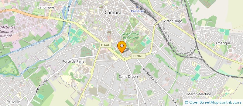 localisation de l'entreprise SCI DEMOSTHENE à CAMBRAI