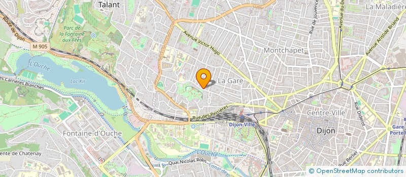 localisation de l'entreprise SCI DEMOUGIN à DIJON