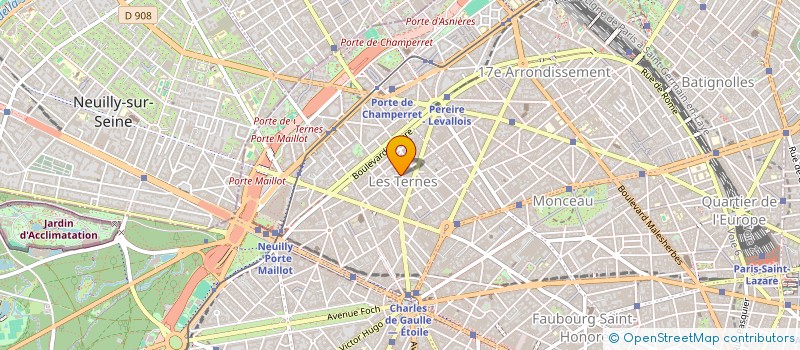 localisation de l'entreprise SCI DEMOURS  PARIS