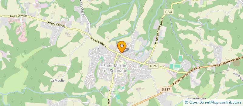 localisation de l'entreprise SCI DEMOUVONETTE  SAINT-MARTIN-DE-SEIGNANX