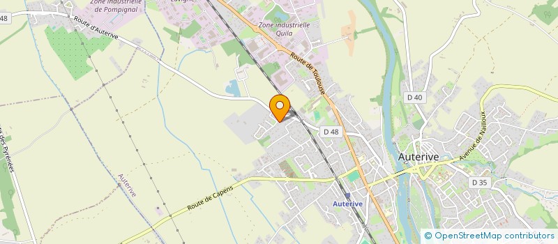 localisation de l'entreprise SCI DEMPARIS  AUTERIVE