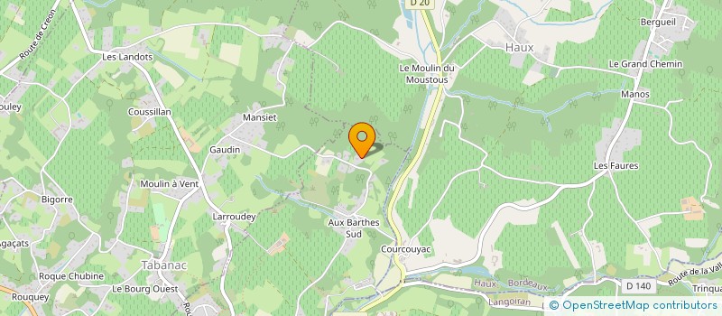 localisation de l'entreprise SCI DEMPTOS  LE TOURNE