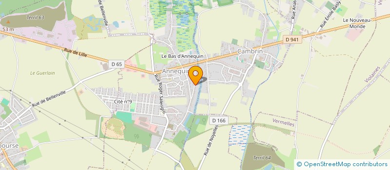 localisation de l'entreprise SCI DEMTEX  ANNEQUIN