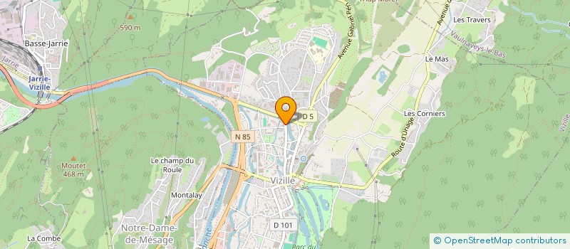 localisation de l'entreprise SCI DEMUREMONT à VIZILLE