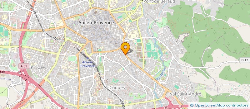 localisation de l'entreprise SCI DEMYSTEPH  AIX-EN-PROVENCE