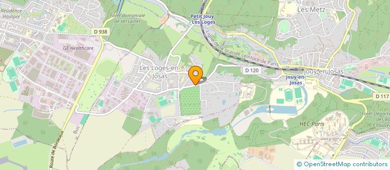 localisation de l'entreprise SCI DEN  SACLAY