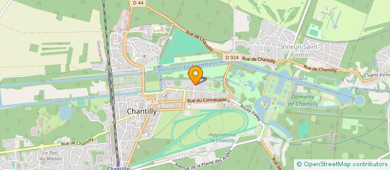 localisation de l'entreprise SCI DENA  CHANTILLY