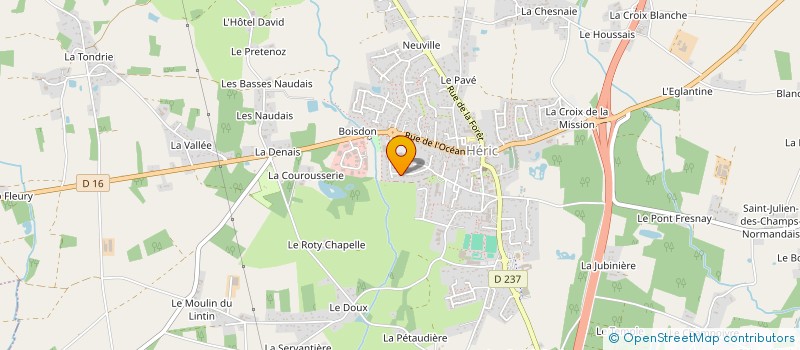 localisation de l'entreprise SCI DENAIS  HERIC