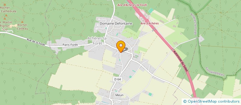 localisation de l'entreprise SCI DENAUX  ACHERES-LA-FORET