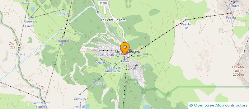 localisation de l'entreprise SCI DENDRITE à LES ALLUES