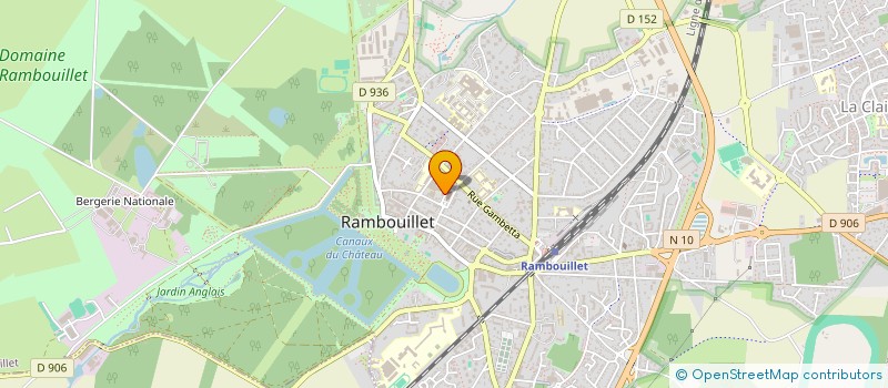 localisation de l'entreprise SCI DENDRITE  RAMBOUILLET