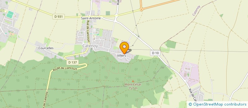 localisation de l'entreprise SCI DENEUVILLE IMMOBILIER  CATENOY