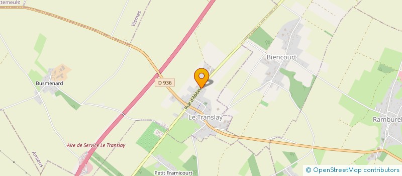 localisation de l'entreprise SCI DENEUX  LE TRANSLAY