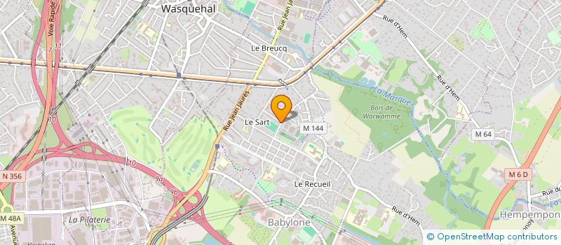 localisation de l'entreprise SCI DENEUX à VILLENEUVE-D'ASCQ