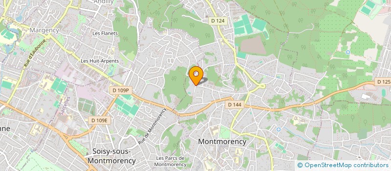 localisation de l'entreprise SCI DENFACE à MONTMORENCY