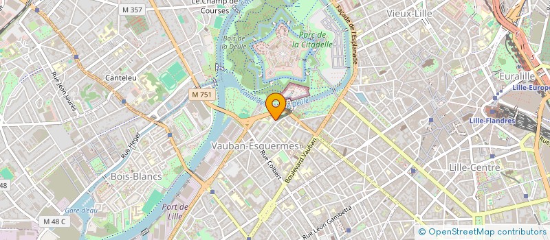 localisation de l'entreprise SCI DENFERT ROCHEREAU à LILLE