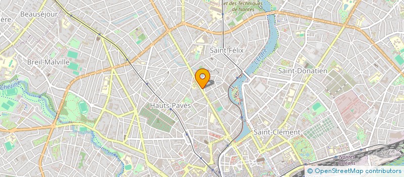 localisation de l'entreprise SCI DENIA à NANTES