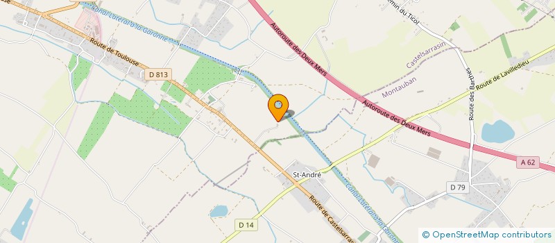 localisation de l'entreprise SCI DENIA  CASTELSARRASIN