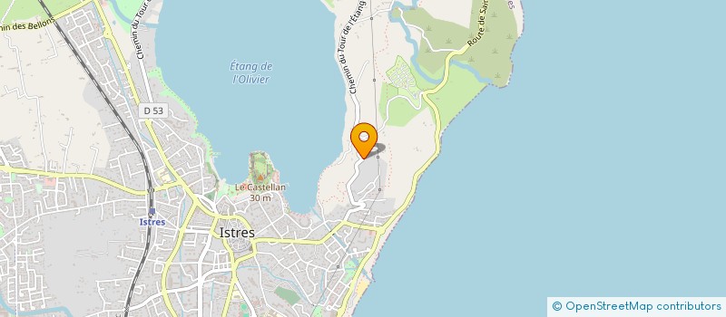 localisation de l'entreprise SCI DENICO  ISTRES