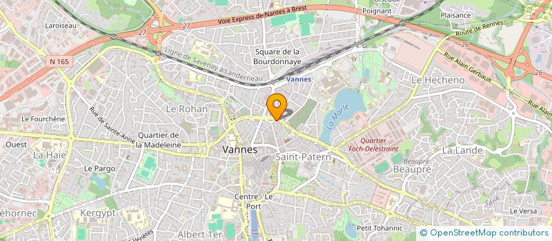 localisation de l'entreprise SCI DENIEUL-MECHIN à VANNES