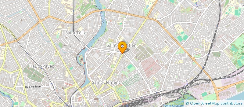 localisation de l'entreprise SCI DENIS à NANTES