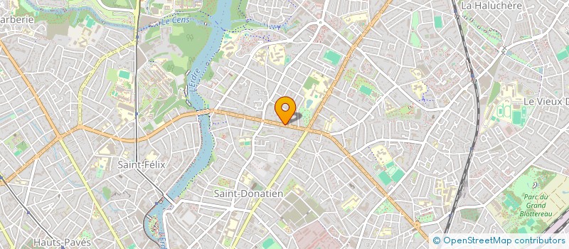 localisation de l'entreprise SCI DENIS à NANTES