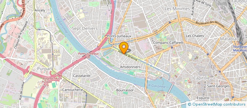 localisation de l'entreprise SCI DENIS à TOULOUSE