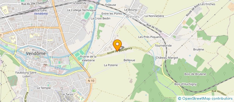 localisation de l'entreprise SCI DENIS  VENDOME