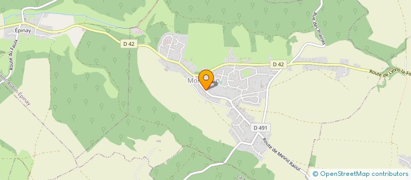 localisation de l'entreprise SCI DENIS  MONTMAIN